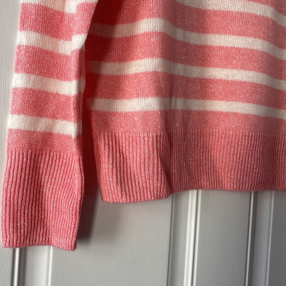 VINEYARD VINES Linen Cashmere Striped Boatneck Sweate - Picture 2 of 8
